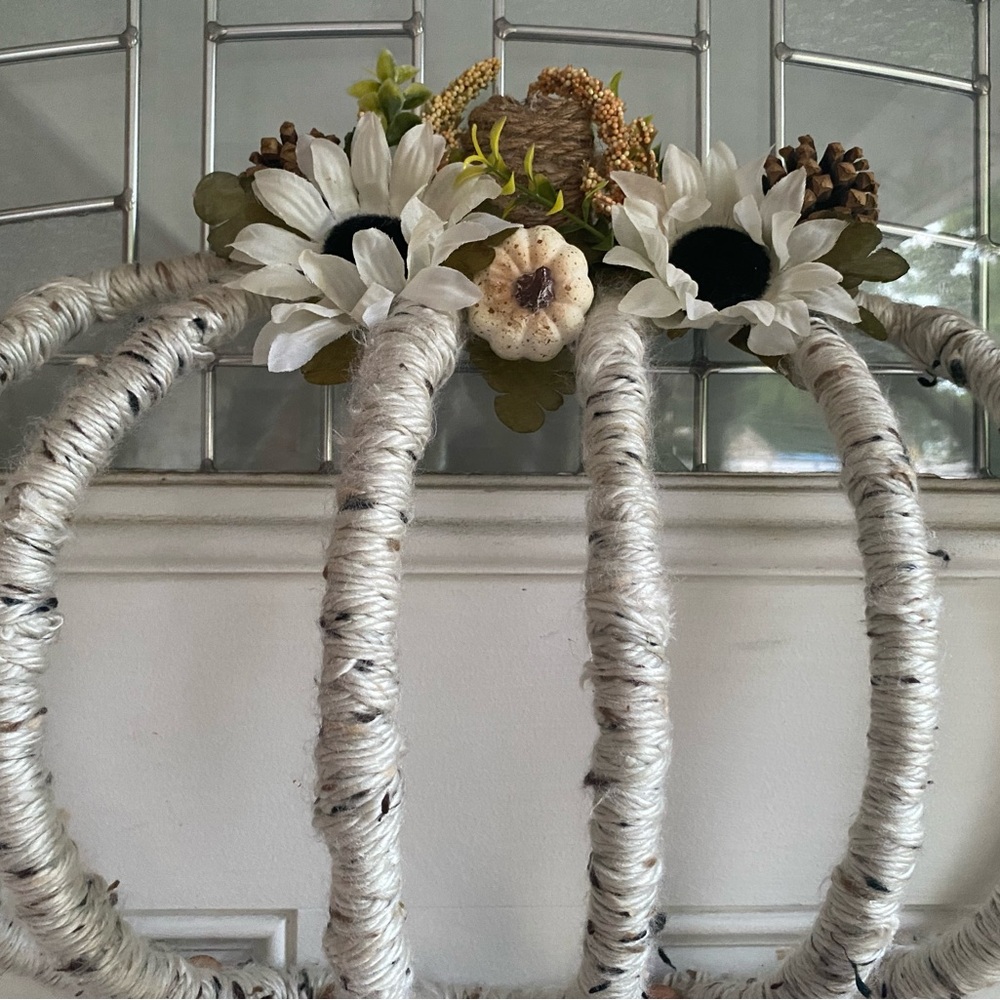 Rustic Pumpkin Wreath